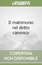 Sconto Il matrimonio nel diritto canonico