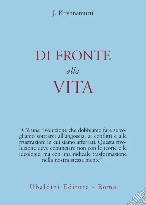 Di fronte alla vita Prezzo Conveniente