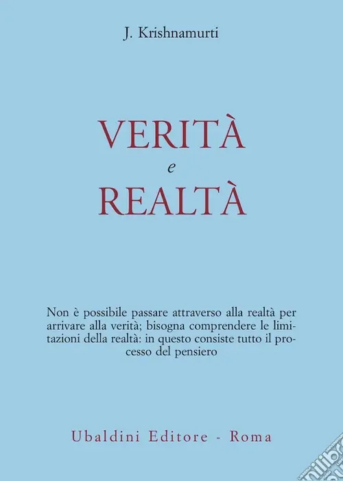 Verità e realtà Super Prezzo