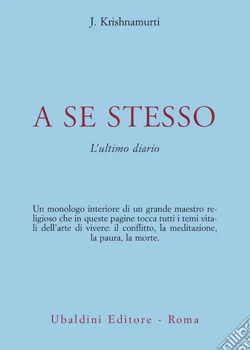 A se stesso. L‘ultimo diario Affare