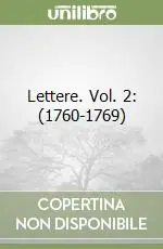 Lettere. Vol. 2 (1760-1769) Popolare