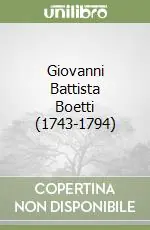 Giovanni Battista Boetti (1743-1794) A Buon Prezzo