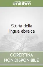 Storia della lingua ebraica Occasione Imperdibile