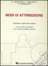 Quantità Limitata Modi di attribuzione. Filosofia e teoria dei sistemi