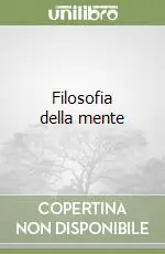 Filosofia della mente Novità