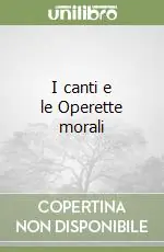 Professionale I canti e le Operette morali