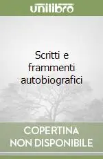 Affare Scritti e frammenti autobiografici