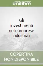Consegna Rapida Gli investimenti nelle imprese industriali