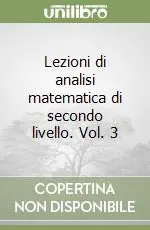 Di Tendenza Lezioni di analisi matematica di secondo livello. Vol. 3
