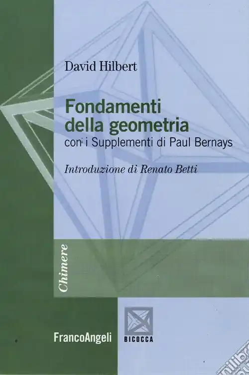 Prezzo Basso Fondamenti della geometria. Con i supplementi di Paul Bernays