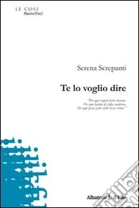 Quantità Limitata Te lo voglio dire