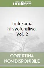 Injili kama nilivyofunuliwa. Vol. 2 Offerta Speciale