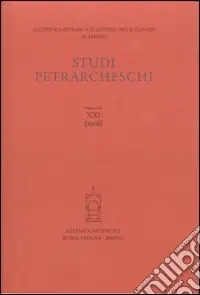 Spedito Oggi Studi petrarcheschi (2008). Vol. 21