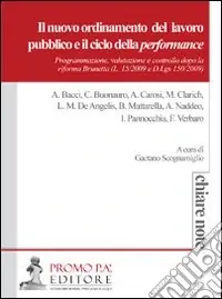 Spedito Oggi Il nuovo ordinamento del lavoro pubblico e il ciclo della performance