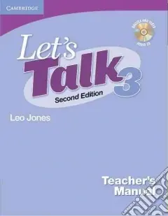 Di Tendenza Jones Let‘s Talk 3 2ed Tch + Cd
