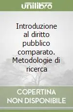 Introduzione al diritto pubblico comparato. Metodologie di ricerca Economico