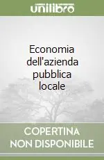 Economia dell‘azienda pubblica locale Affare