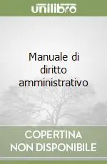 Manuale di diritto amministrativo Sconto