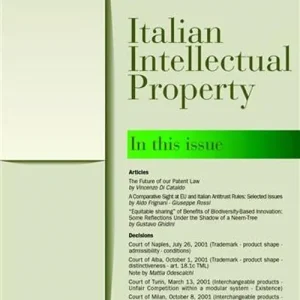 Italian intellectual property (July 2002) Must-Have