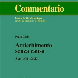 Compra Adesso Arricchimento senza causa. Artt. 2041-2042
