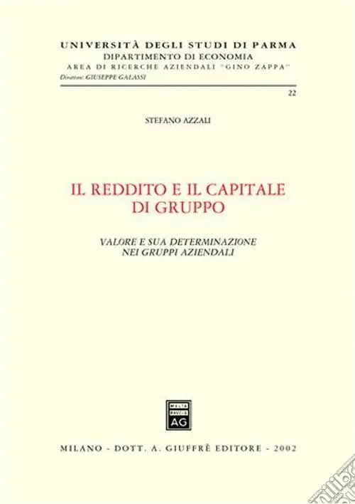 Prezzo Scontato Il reddito e il capitale di gruppo. Valore e sua determinazione nei gruppi aziendali