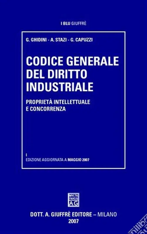 Codice generale del diritto industriale. Proprietà intellettuale e concorrenza Prezzo Di Fabbrica