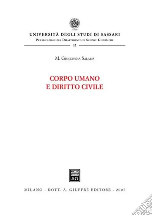 Acquista Ora Corpo umano e diritto civile