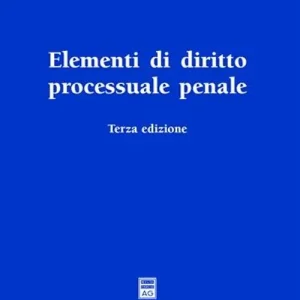 Ultimissimo Modello Elementi di diritto processuale penale