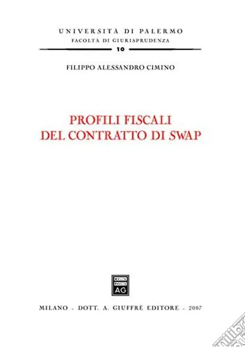 Saldi Profili fiscali del contratto di swap