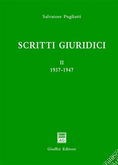 Scritti giuridici. Vol. 2 1937-1947 Reso Gratuito