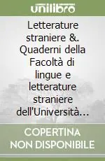 Prezzo Ridotto Letterature straniere &. Quaderni della Facoltà di lingue e letterature straniere dell‘Università degli studi di Cagliari. Vol. 1 Il mestiere di scrivere. Arnold Schönberg