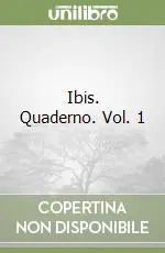 Ibis. Quaderno. Vol. 1 Economico