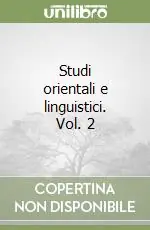 Studi orientali e linguistici. Vol. 2 Sconto