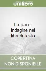 Affare La pace indagine nei libri di testo