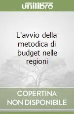 Sconto L‘avvio della metodica di budget nelle regioni