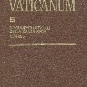 A Buon Prezzo Enchiridion Vaticanum. Vol. 5 Documenti ufficiali della Santa Sede (1974-1976)
