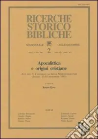 Vendita Finale Apocalittica e origini cristiane. Atti del 5º Convegno di studi neotestamentari (Seiano, 15-18 settembre 1993)