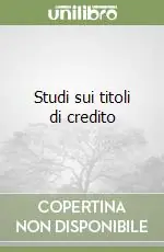Studi sui titoli di credito Prezzo Basso