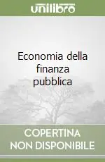 Esclusivo Economia della finanza pubblica