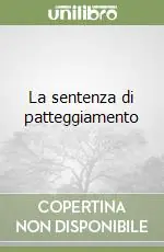 Saldi La sentenza di patteggiamento