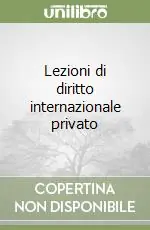 Lezioni di diritto internazionale privato Affare