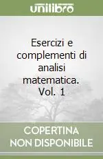 Esercizi e complementi di analisi matematica. Vol. 1 Sconto