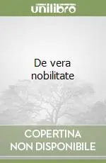 De vera nobilitate Promozione