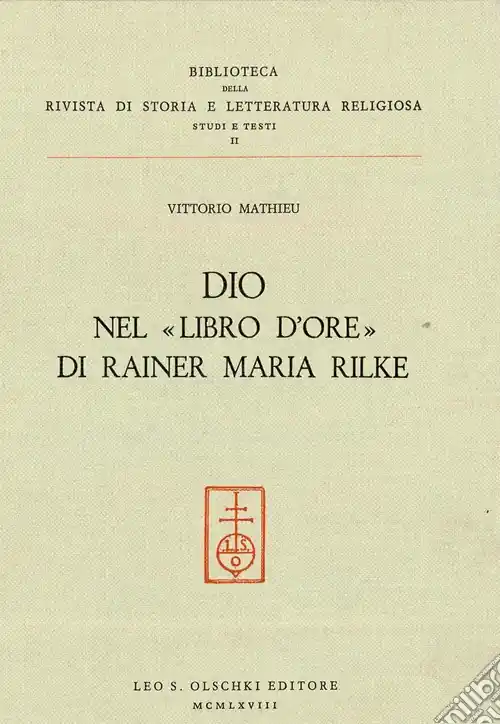 Scelto Dai Clienti Dio nel «Libro d‘ore» di Rainer Maria Rilke