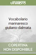 Di Tendenza Vocabolario marinaresco giuliano-dalmata