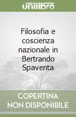 Economico Filosofia e coscienza nazionale in Bertrando Spaventa