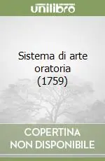 Promozione Esclusiva Sistema di arte oratoria (1759)