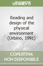 Ultima Occasione Reading and design of the physical environment (Urbino, 1991)