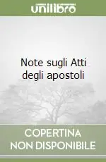 A Buon Prezzo Note sugli Atti degli apostoli