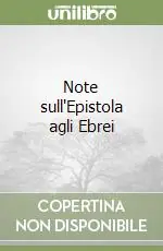 Ultima Occasione Note sull‘Epistola agli Ebrei